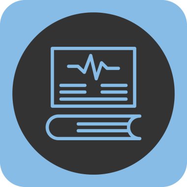 Rapor vektör simgesi modern basit vektör illüstrasyonu