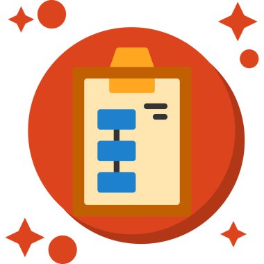 Rozet & görevi için işletme yönetimi dairesi simgesi