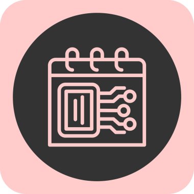 seo modern simgesinin vektör illüstrasyonu