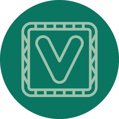 Yol işareti simgesinin vektör illüstrasyonu