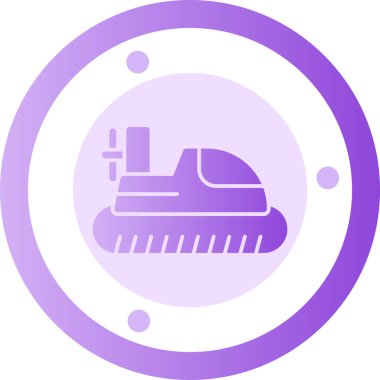 tank. Web simgesi basit illüstrasyon