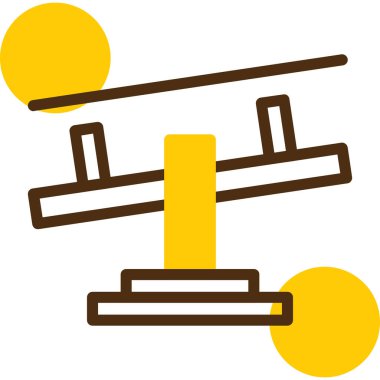 Modern bir simgenin vektör illüstrasyonu