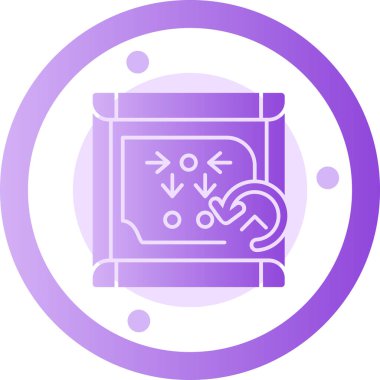 seo modern simgesinin vektör illüstrasyonu