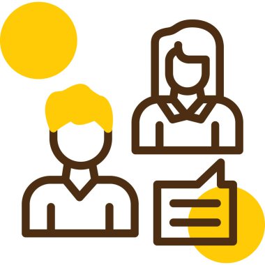 İş ve finans simgesinin vektör illüstrasyonu