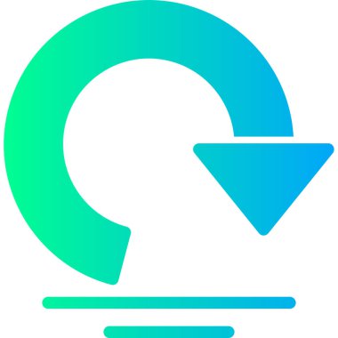 Web simgesini basit illüstrasyonla tazele