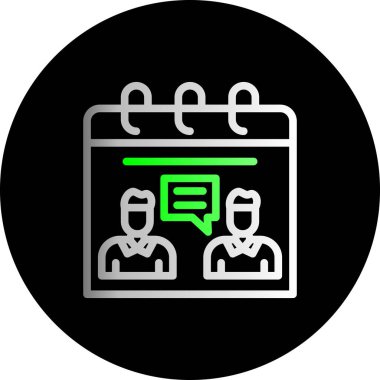 seo modern simgesinin vektör illüstrasyonu