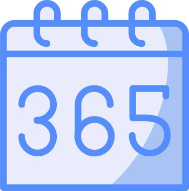 Takvim simgesi, vektör çizimi