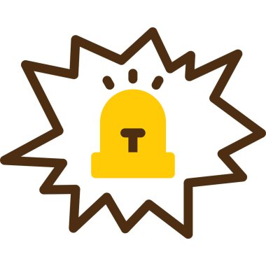 köpek simgesi vektör illüstrasyonu