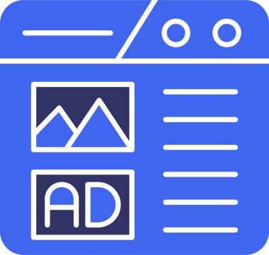 seo modern simgesinin vektör illüstrasyonu