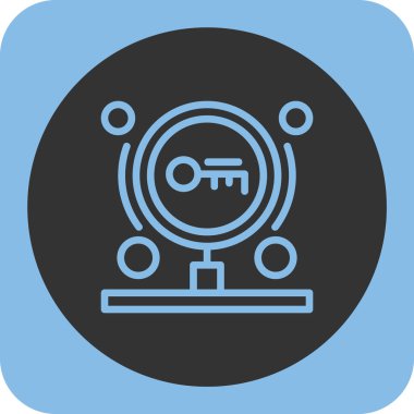 seo modern simgesinin vektör illüstrasyonu