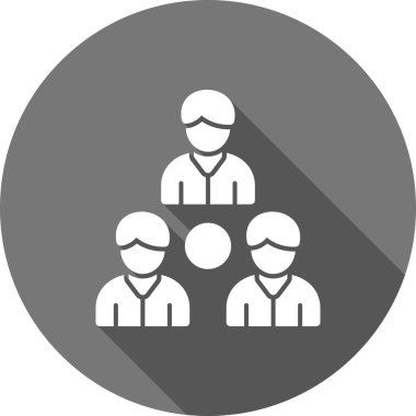 İnsan simgesinin vektör illüstrasyonu