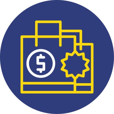 Vektör Doları simge tasarlamak