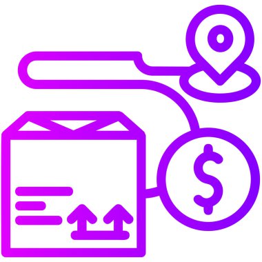 Banka. Web simgesi basit illüstrasyon