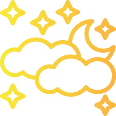 bulut web simgesi basit illüstrasyon