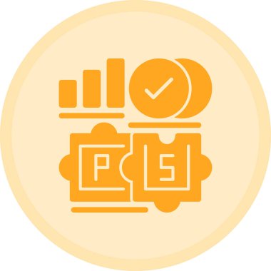 iş simgesi vektör illüstrasyonu