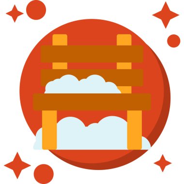 Food Düz Simge Tasarımı