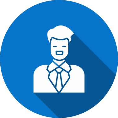 İş ve finans simgesinin vektör illüstrasyonu