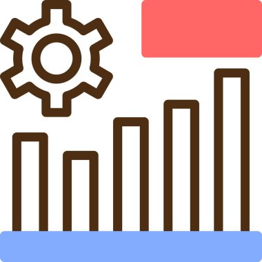 Modern simgenin vektör illüstrasyonu