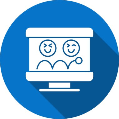 Bilgisayar Vektörü Şekil Simgesi Tasarımı