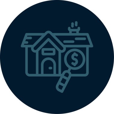 ev simgesi vektör illüstrasyonu