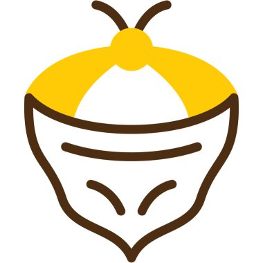 meyve ikonu vektör illüstrasyonu