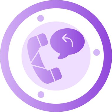 Çağrı merkezi ikon vektör illüstrasyonu