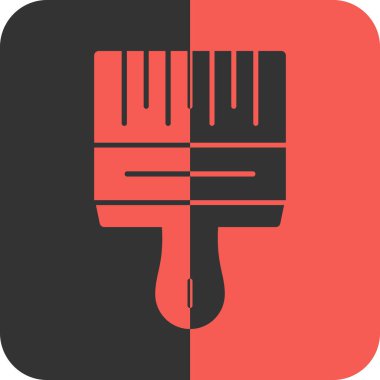 boya fırçası vektör simgesi