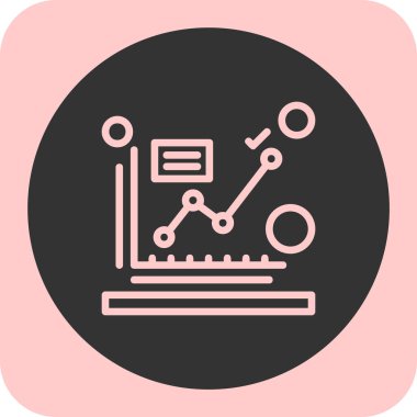 seo modern simgesinin vektör illüstrasyonu