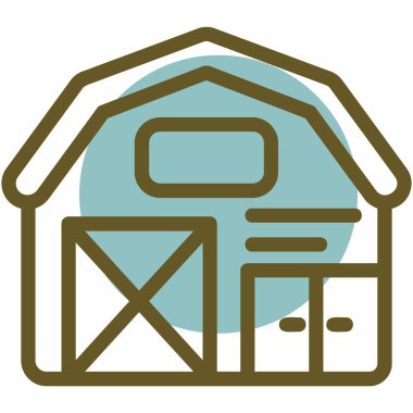 ev simgesi, vektör illüstrasyonu