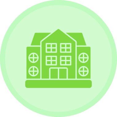 Ev simgesi vektör illüstrasyonu