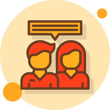 iş insanları simgesi vektör illüstrasyonu