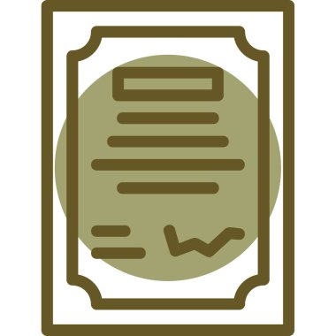 dosya biçimi simgesi, vektör illüstrasyonu