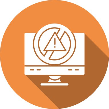 dizüstü bilgisayar web simgesi, vektör illüstrasyonu