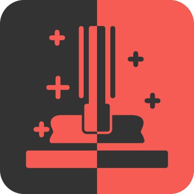 Tıbbi simgenin vektör rengi çizimi