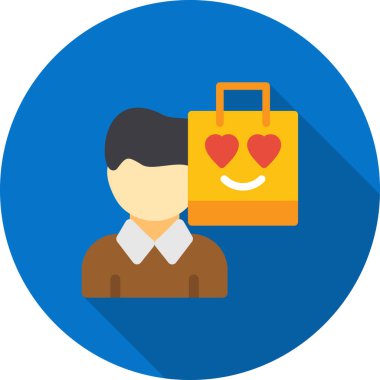 alışveriş poşeti vektör simgesi