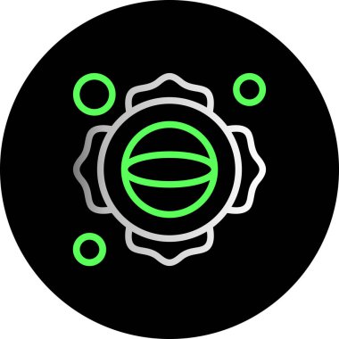 Bir dişlinin vektör illüstrasyonu