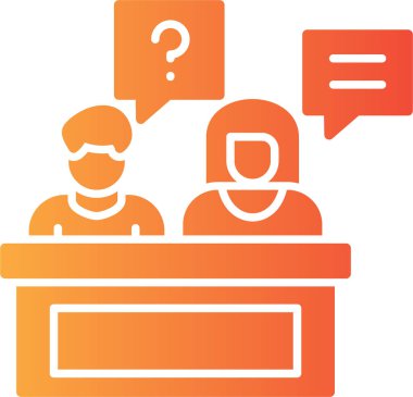 Sohbet simgesi vektör illüstrasyonu