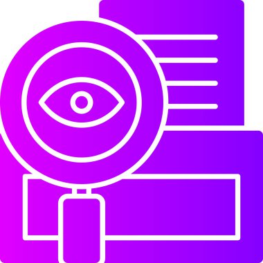 Seo simgesinin vektör illüstrasyonu