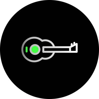 Anahtar simgesi vektör illüstrasyonu