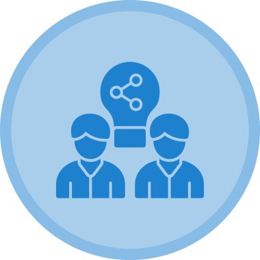 sosyal medya simgesi olan bir grup insan