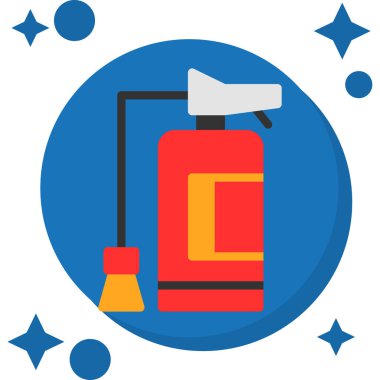 bir yangın söndürücü vektör çizim