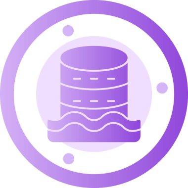 veri tabanı veritabanı simgesi - taslak biçimi