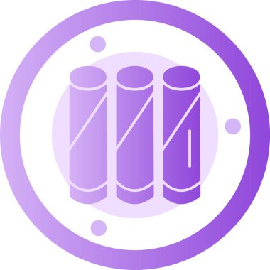 Modern bir simgenin vektör illüstrasyonu