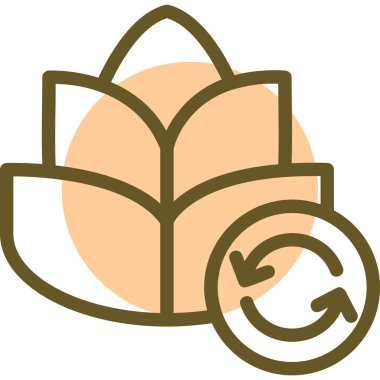 Gıda simgesinin vektör illüstrasyonu