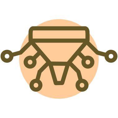 seo modern simgesinin vektör illüstrasyonu