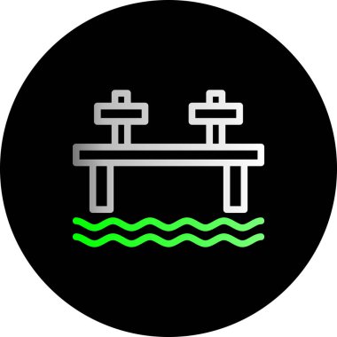 vektör su musluk simgesi