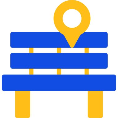 Otel simgesi vektör illüstrasyonu