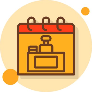 İş Planlama Simgesi vektör çizimi