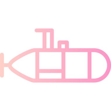 Tekne. Web basit illüstrasyonu