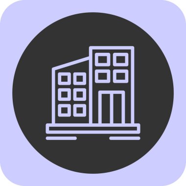 modern yapı vektörü illüstrasyonu